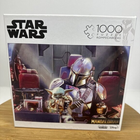 Star Wars The Mandalorian “This Is‎ Not A Toy” 1000 Piece Jigsaw Puzzle Buffalo - Picture 1 of 6